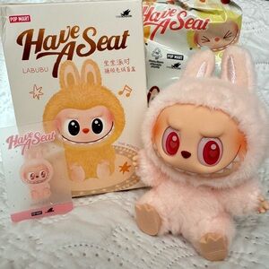 POP MART x Labubu The Monsters Have a Seat Vinyl Plush Blind Box - DADA